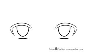 How to Draw Bored Anime or Manga Eyes - AnimeOutline
