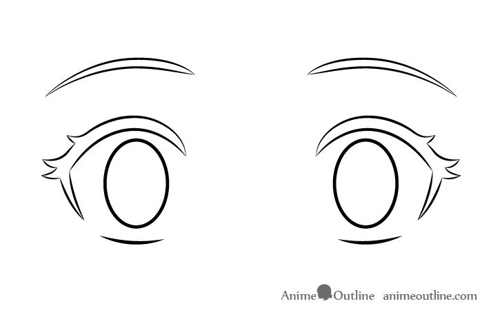 How to Draw Surprised Anime or Manga Eyes AnimeOutline