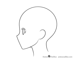 How to Draw Anime Face Side View (With Proportions) - AnimeOutline