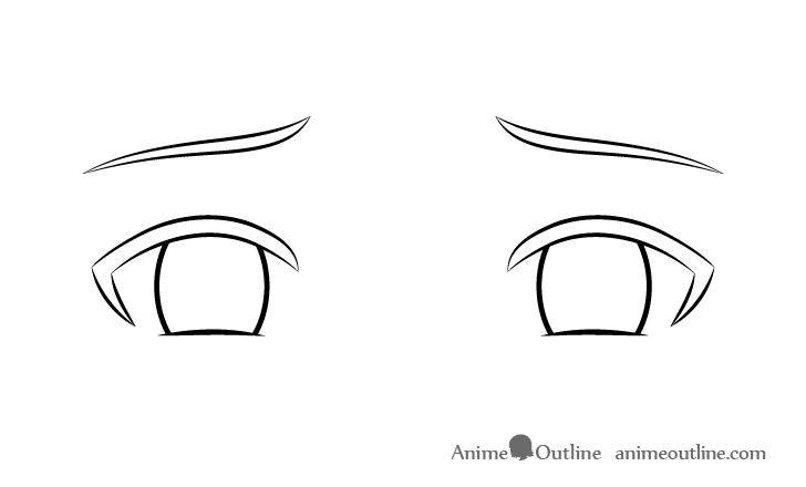 Premium Vector | Amorous look, valentine's day, anime eyes, anime girl  eyes, anime style eyes vector, love