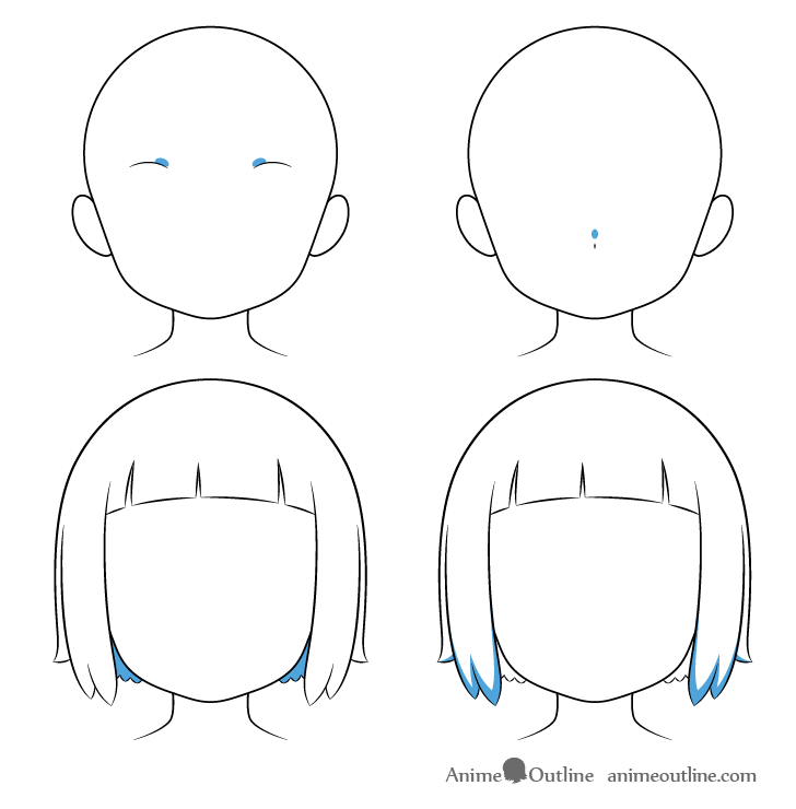 How To Draw An Anime Kid, Step by Step, Drawing Guide, by Dawn in