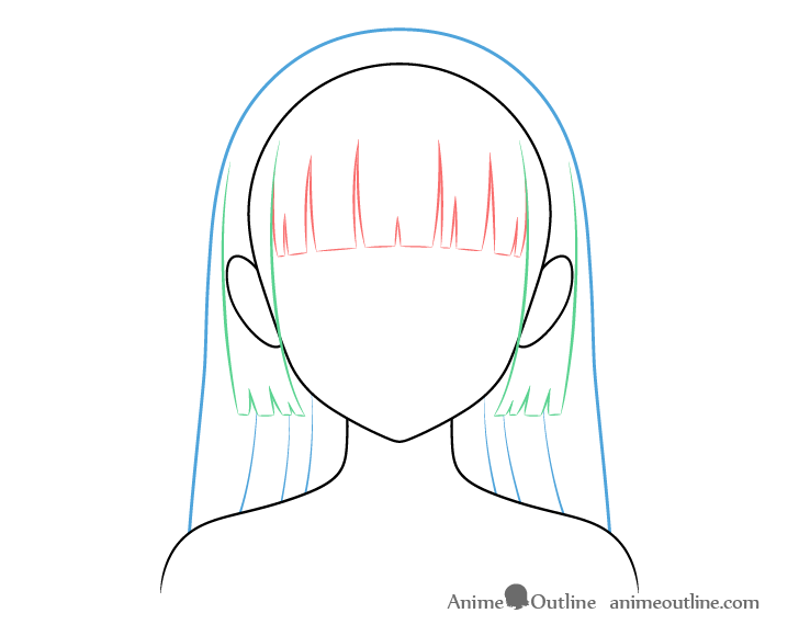 42,908 Anime Hair Images, Stock Photos & Vectors | Shutterstock