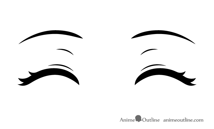 How to draw a simple anime eye - B+C Guides