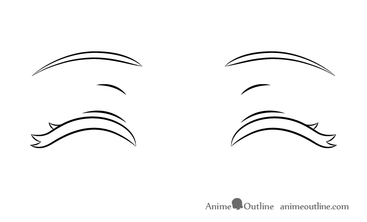 Anime girl eye close-up illustration 
