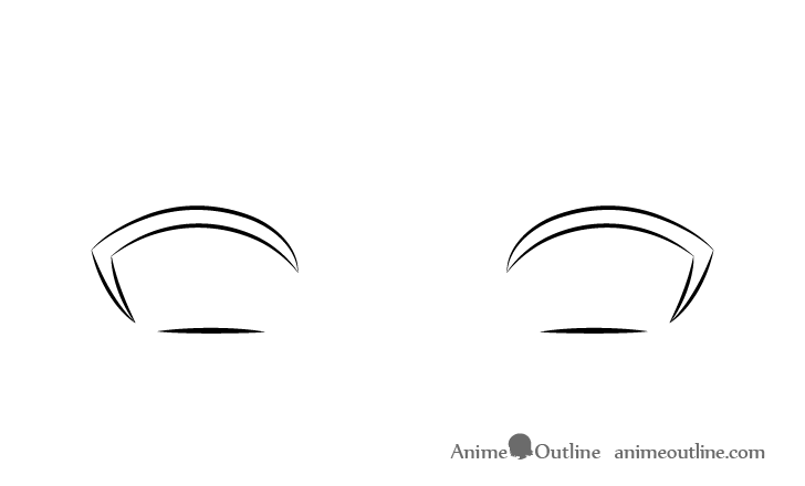 Anime heart eyes eyelashes drawing